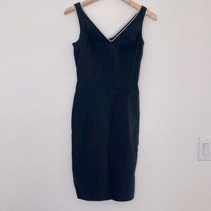 Express| Black Fitted Slim Dress| 5/6